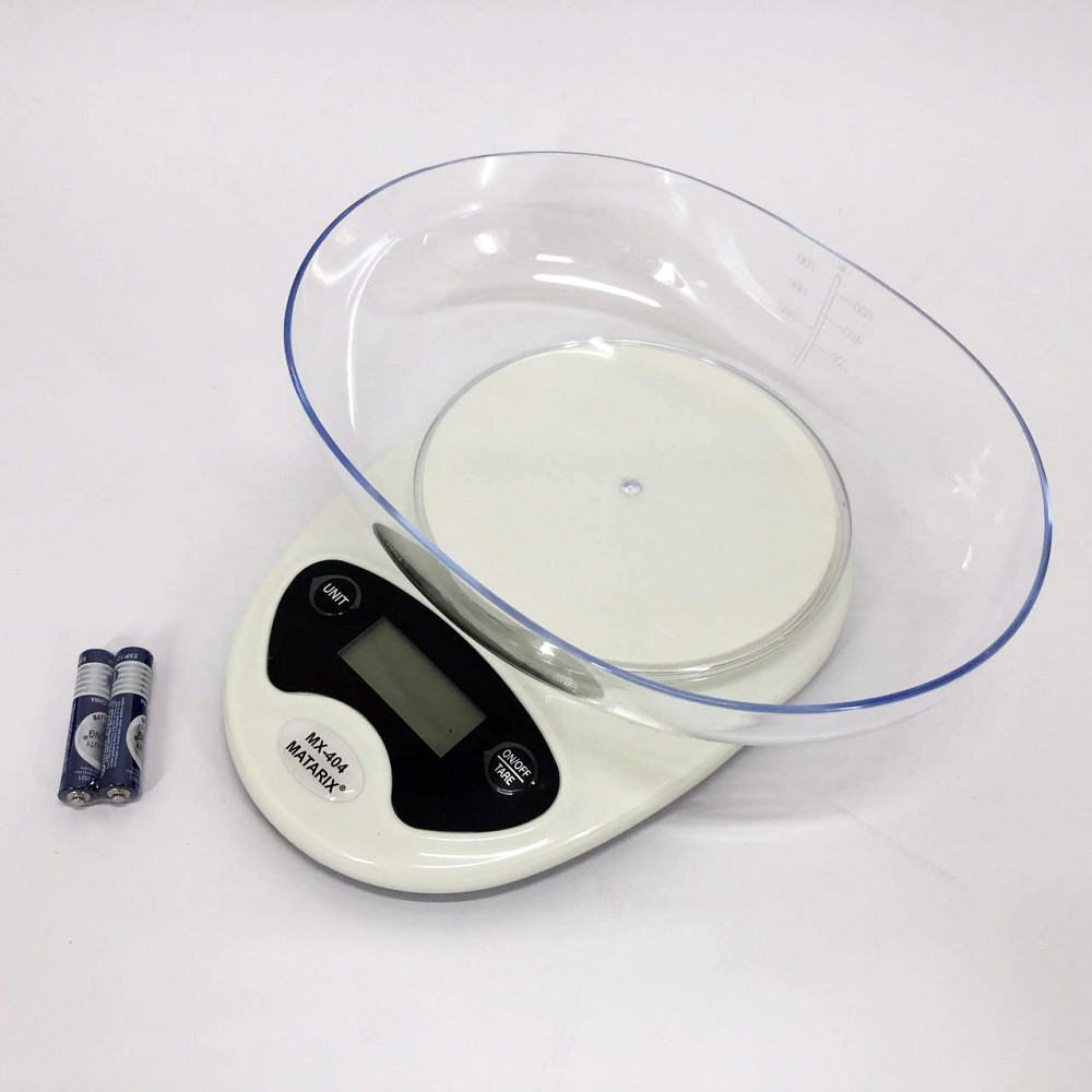 Ваги кухонні для харчування Matarix MX-404, Компактні кухонні ваги для зручності приготування їжі TU-16 Львів - фото 13