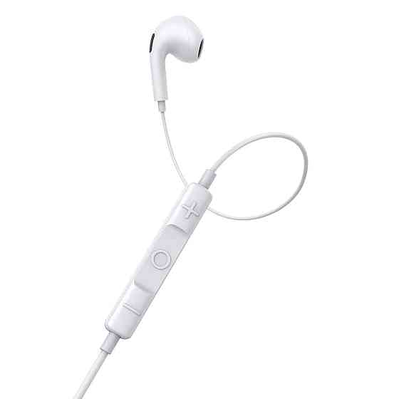 Навушники Baseus Encok Type-C lateral in-ear Wired Earphone C17 White Киев