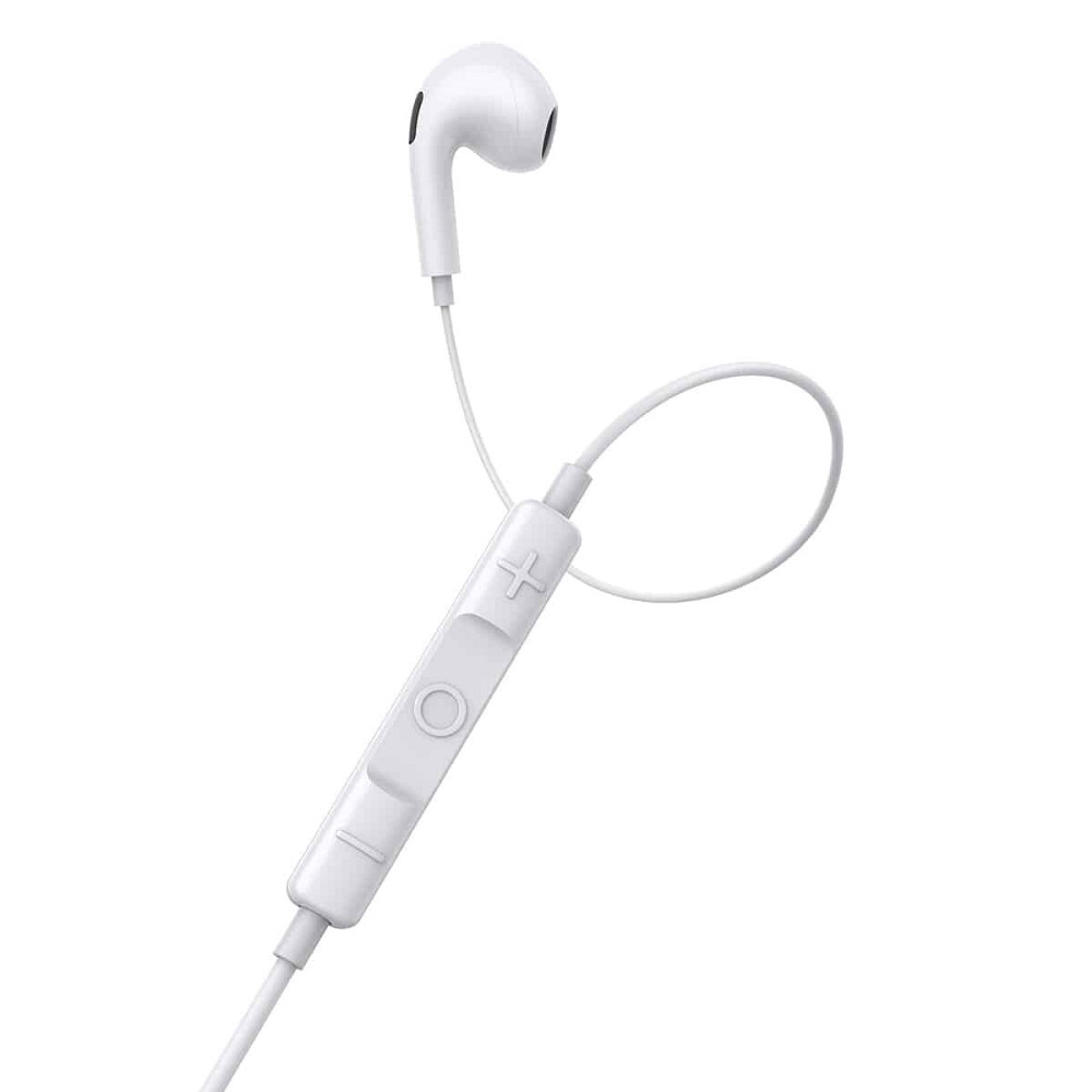 Навушники Baseus Encok Type-C lateral in-ear Wired Earphone C17 White Киев - изображение 3