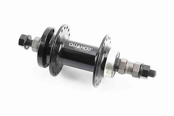 Втулка задня MTB алюмінієва 14Gx36H під вільнобіг, Disk-brake, кріпл. гайка, чорна KT-TD6R Київ