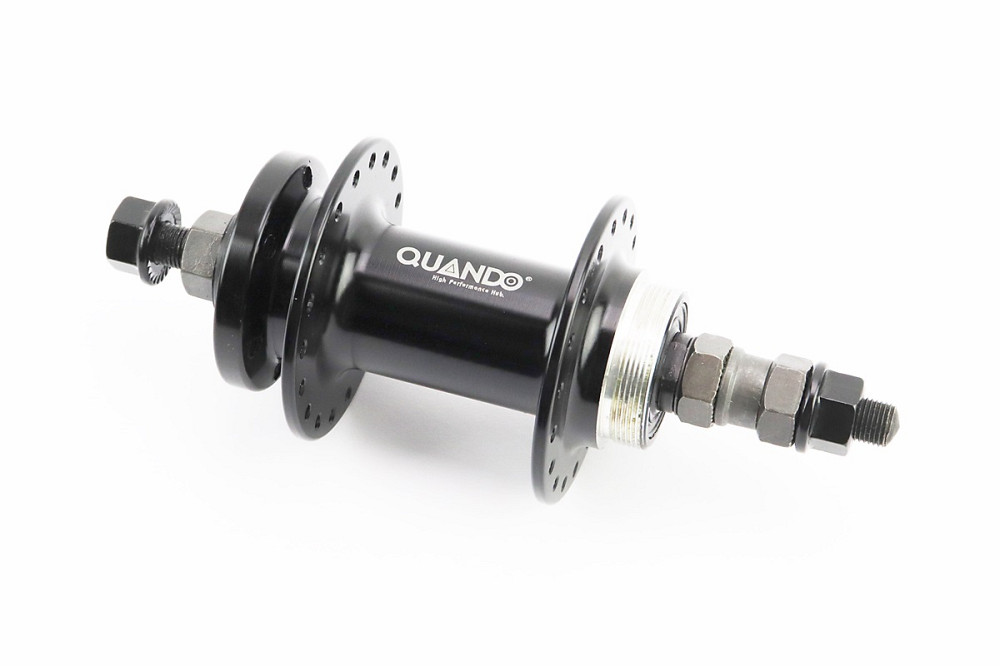 Втулка задня MTB алюмінієва 14Gx36H під вільнобіг, Disk-brake, кріпл. гайка, чорна KT-TD6R Київ - фото 1