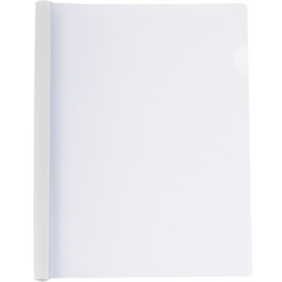 Папка-швидкозшивач Economix А4 з планкою-затиском 6 мм (2-35 аркушів), біла (E31204-14н) Вінниця - фото 1