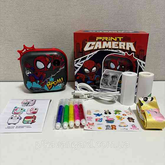 Фотоаппарат принтер детский 