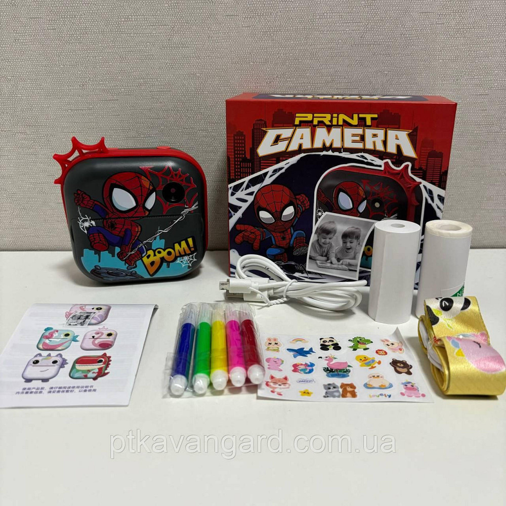 Фотоаппарат принтер детский 