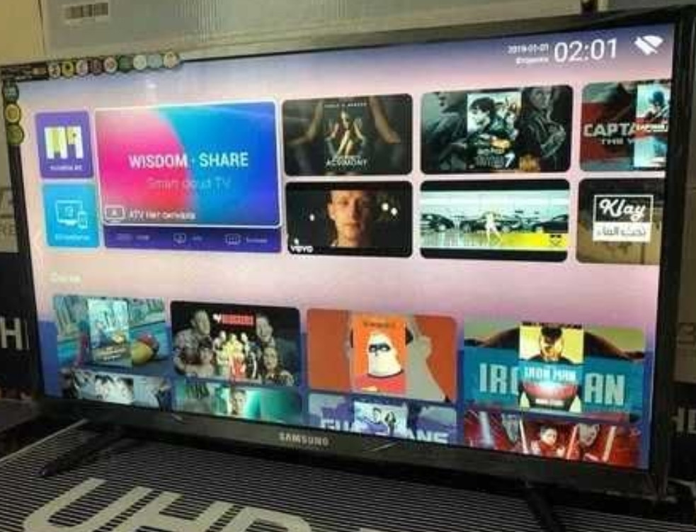 Телевізор: 45" 4K, Smart TV, Wi-Fi, Android 13. Київ - фото 6