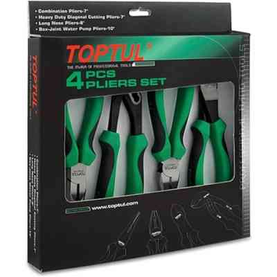 Набор инструментов Toptul шарнирно-губцевых 4 ед. (GAAE0402) Винница