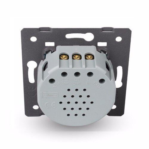 Сенсорний вимикач LIVOLO, 2-сенсорний, 5А 230В, без нейтралі (VL-FC2-2G) Коломыя - изображение 4