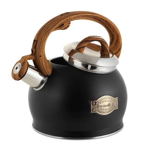 Чайник 2л нержавіюча сталь зі свистком з ручкою 