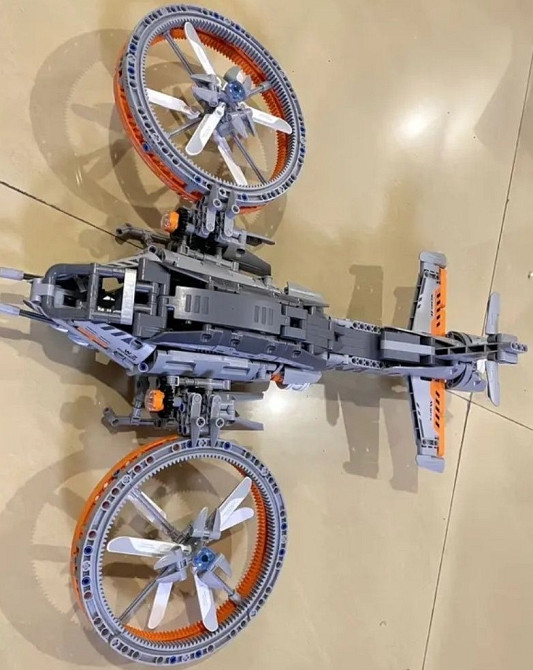 Конструктор большой вертолёт самолёт 1120 блоков Lego Toylinx AVATAR. Харьков - изображение 1