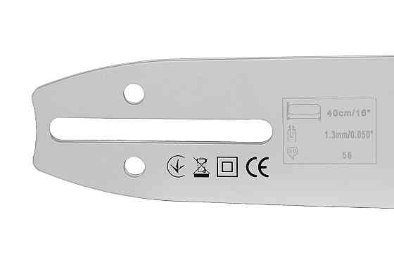 Шина 16" для бензопили Rebiner (400 мм), 3/8", 1.3 мм, 56 латвія Львів