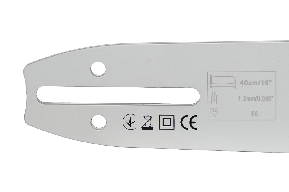 Шина 16" для бензопили Rebiner (400 мм), 3/8", 1.3 мм, 56 латвія Львів - фото 6