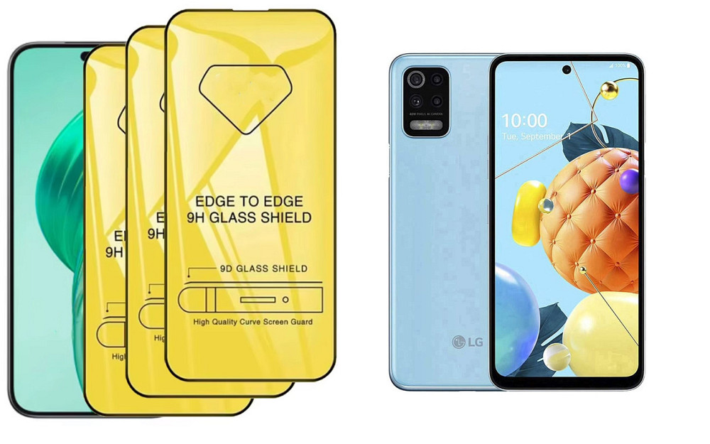 Защитное стекло DefenzoGlass для LG K62, LG K62+ – двойная прочность Киев - изображение 1