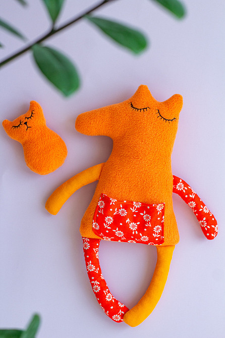 М’яка іграшка сплюшка Лисичка Київ - фото 1