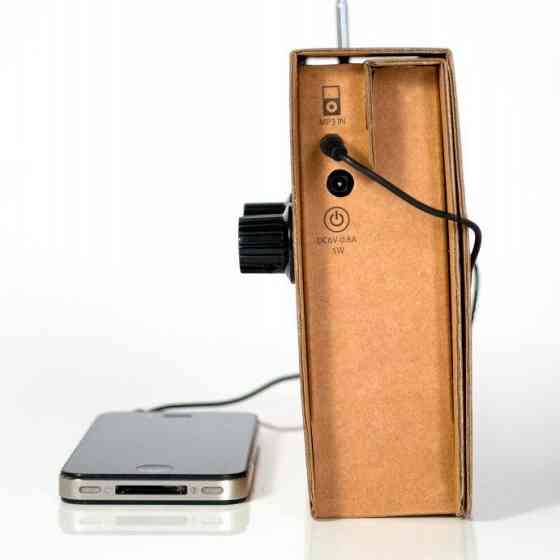 Картонне FM-радіо та МР3-плеєр "Еко" Рівне