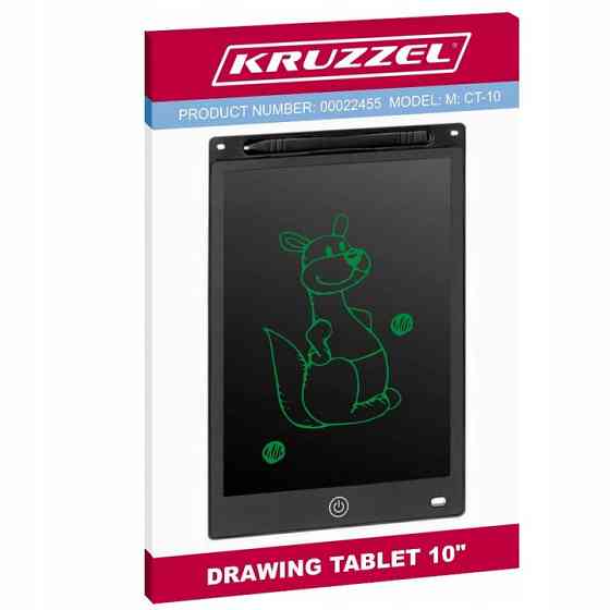 Планшет для рисования и письма с ручкой 25.4 см Kruzzel (22455) Black Нововолынск