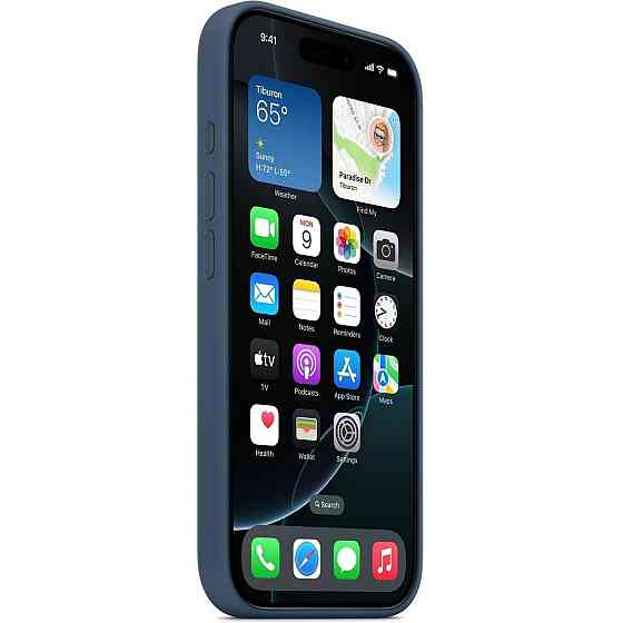 Чохол-накладка Apple Silicone Case with MagSafe для Apple iPhone 15 Black (MT0J3) ( 19672 ) Харьков