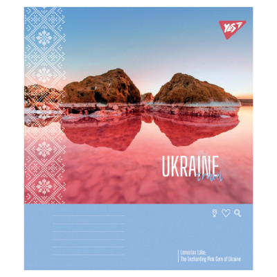 Зошит Yes Ukraine travel А5 24 аркушів клітинка (767994) Вінниця - фото 4