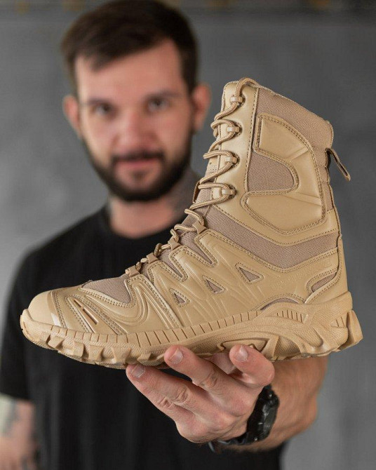 Тактичні ботинки берці prometey кайотТР6453 Одеса - фото 6