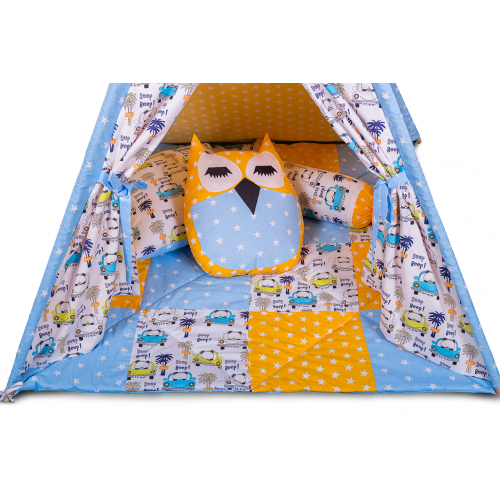 Вігвам Хатка комплект Машинки з подушкою Київ