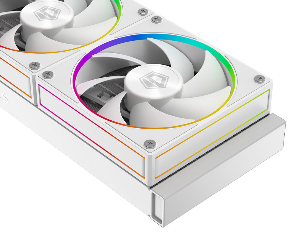 Система водяного охолодження ID-Cooling Space LCD SL240 White Білий Харьков - изображение 2