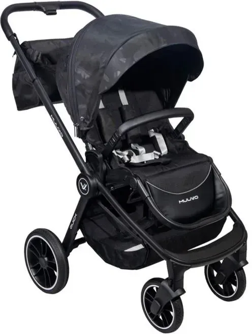 Дитяча коляска Muuvo Quick SE 2 Diamond Graphite  + Gondola Quick 3.0 Iron Graphite -  SPRAWDŹ   SALON POZNAŃ Київ - фото 1