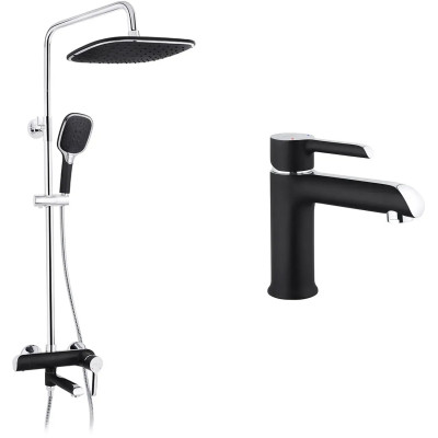 Душовий гарнітур Kroner Essen-SCH063 + змішувач Essen-SCH010 (CVS30210) Вінниця - фото 1