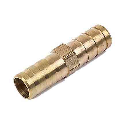 Трубка з'єднувальна пряма латунна 14мм х 14мм ливарна 1653Б (000025455) Київ