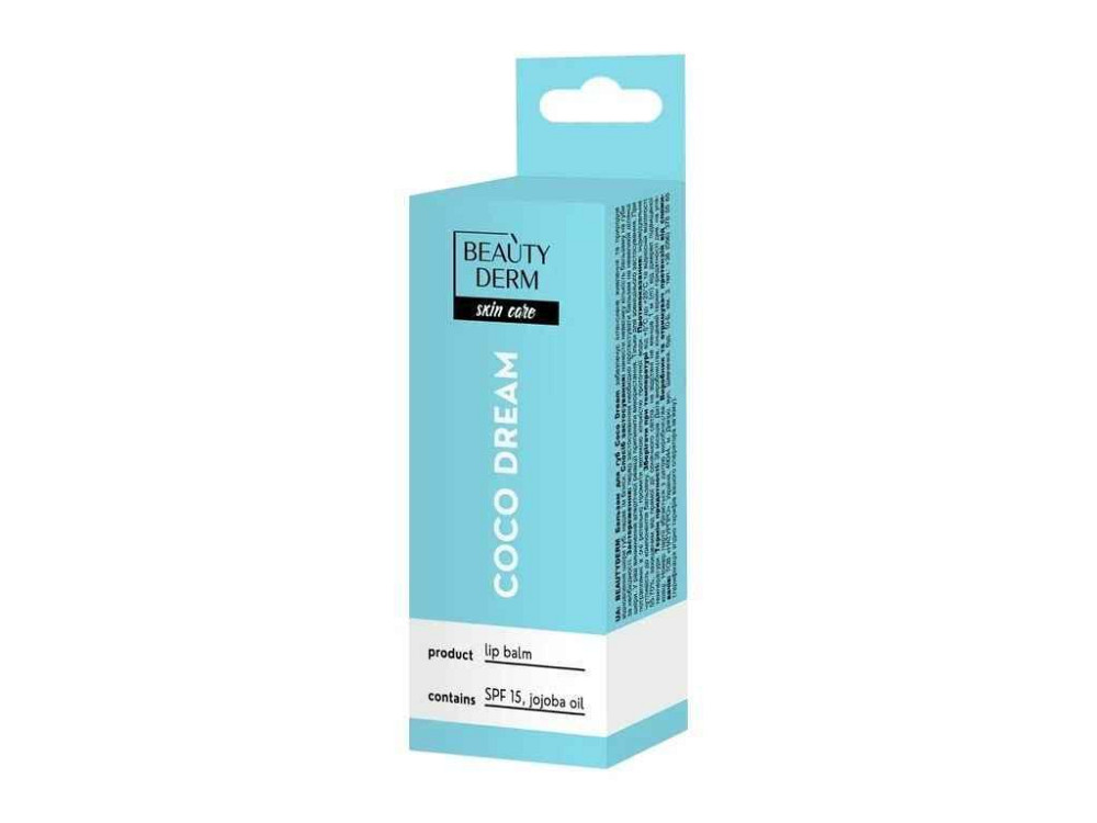 Бальзам для губ 10мл Coco Dream ТМ BEAUTYDERM Київ - фото 1