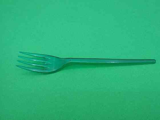 Вилки пластикові 100 шт Зелені Юніта Харків