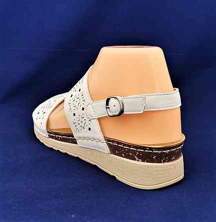 Жіночі Сандалі Босоножки на Танкетці Платформа Бжевелітні (розміри: 37,38,39,40) - 51-3 Дніпро