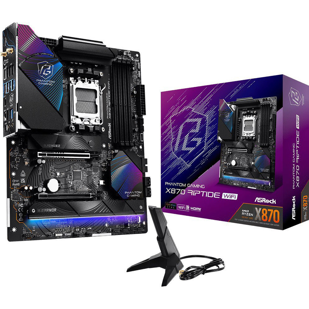 Материнська плата ASRock X870 Riptide WiFi Socket AM5 Харків - фото 5