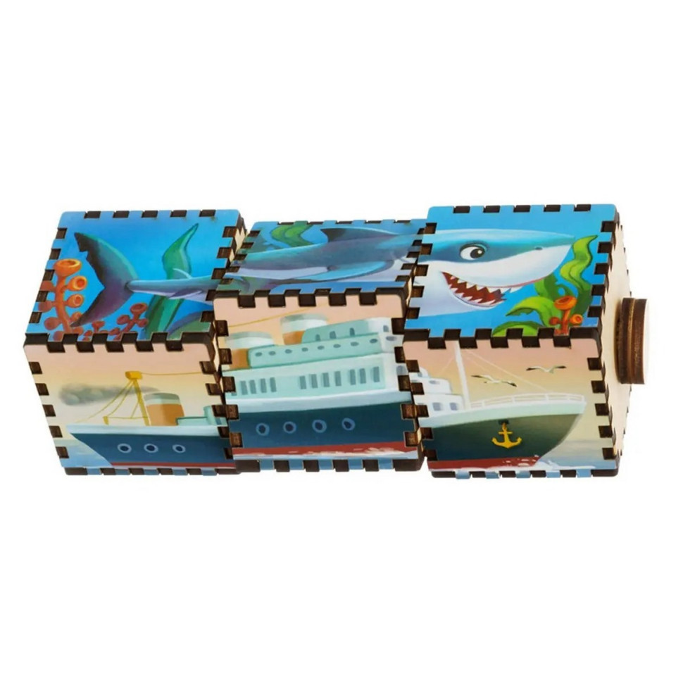 Деревянные кубики 