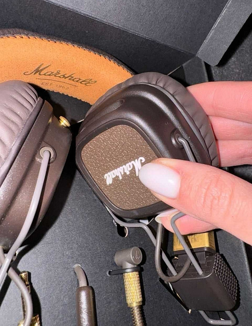 Наушники Marshall Headphones Major II Bluetooth Brown. Київ - фото 7