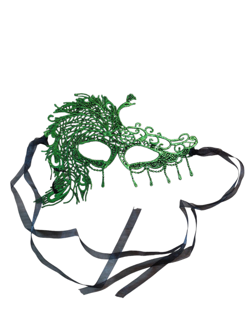 Маска театральна Павич one size зелений Київ - фото 1