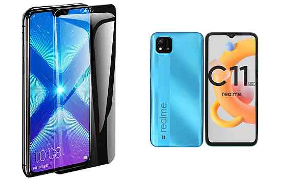 Защитное стекло NeoGlass для realme C11 2021 – ультрапрозрачное и устойчивое Киев