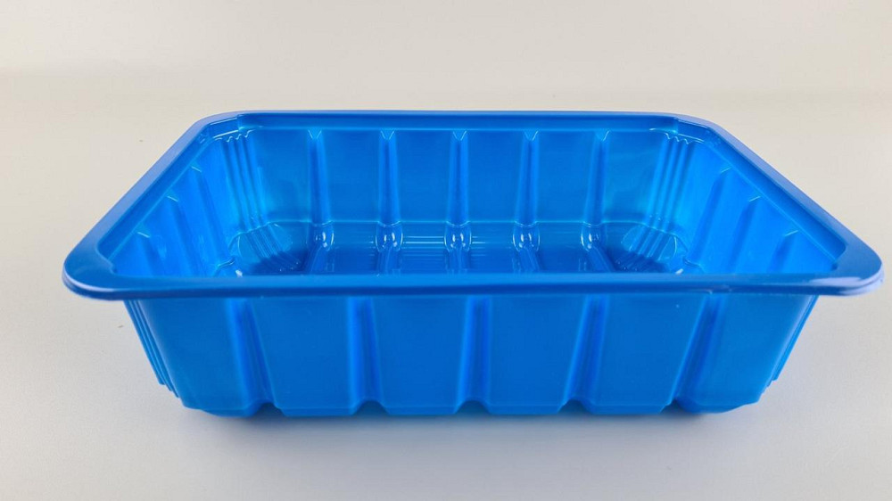 Харчові паковання поліпропіленова на М-4 (260х177х70) синій полімерний (50 шт.) Харків - фото 1