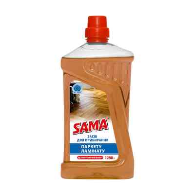 Средство для мытья пола Sama Для паркета и ламината 1250 г (4820270631034) Винница