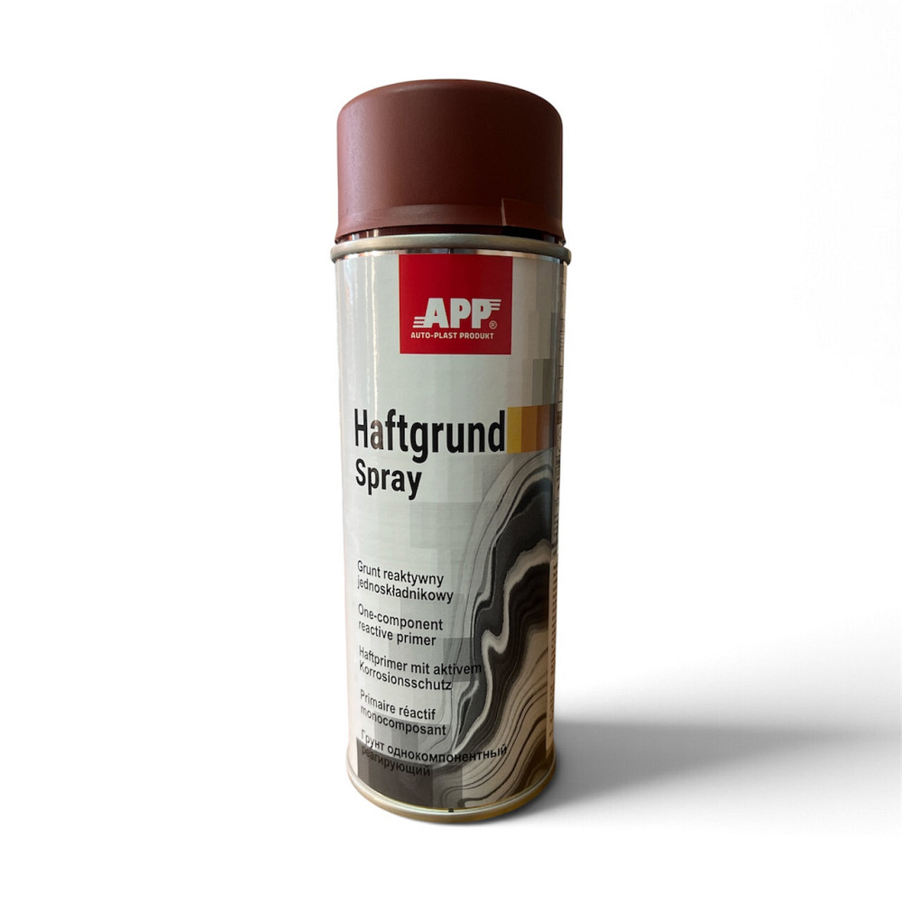 Реактивний однокомпонентний ґрунт APP Haftgrund Spray 1K, червоно-коричневий, 400 мл Чортків - фото 1