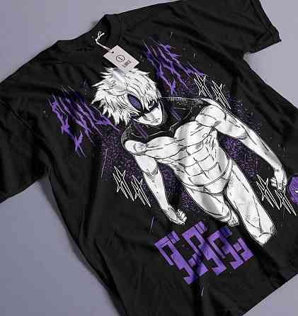 Футболка аниме Евил Ейе Аниме Хоррор оверсайз (S/M/L) Черний AnimeJ1011 Днепр