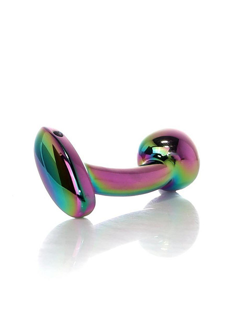 Анальна пробка - Jewellery Multicolour Curved Plug S Sex Aura Київ - фото 5