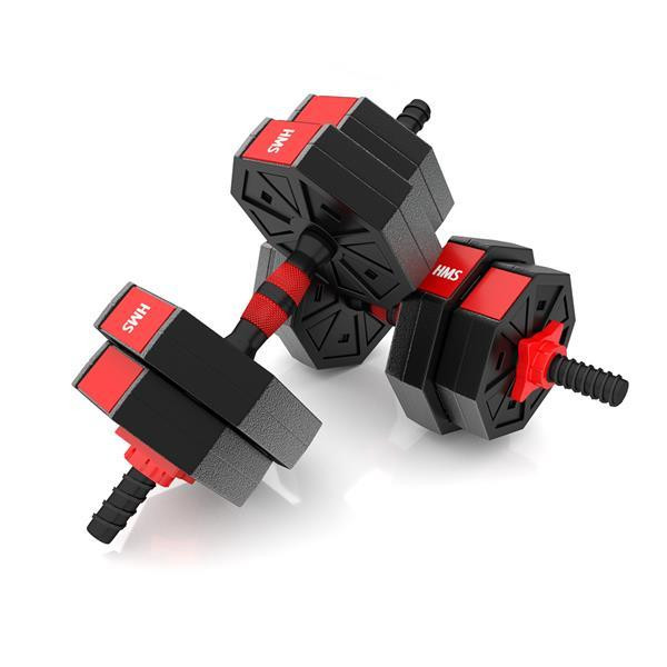 Набор композитные штанга и гантели 15 кг HMS SGC15 Киев - изображение 9