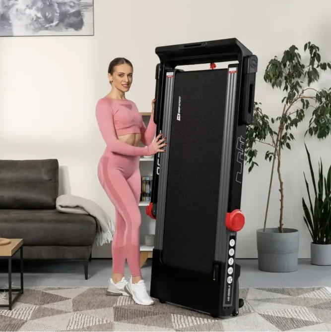 Беговая дорожка электрическая Hop-Sport HS-2500LB Aspire черный Киев - изображение 9