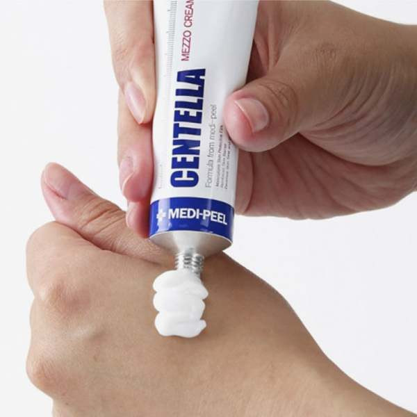 Заспокійливий крем із екстрактом центелли для чутливої шкіри Centella Mezzo Cream Medi-Peel 30 мл Винница - изображение 3