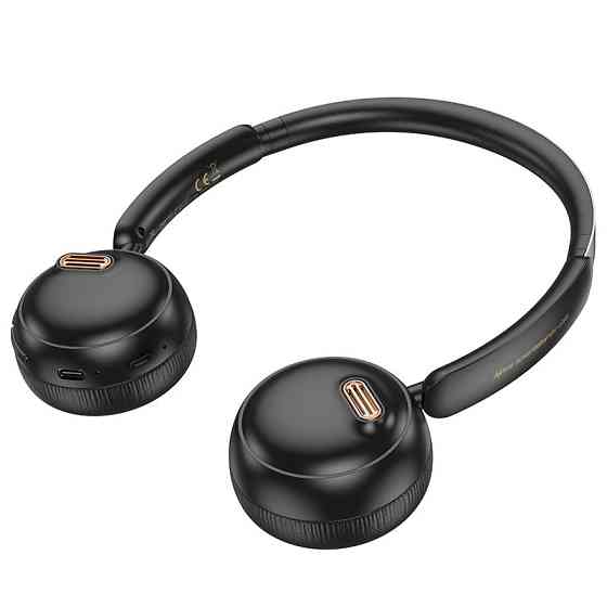 Беспроводные наушники HOCO W62 Verso retro BT headphones Black Одесса