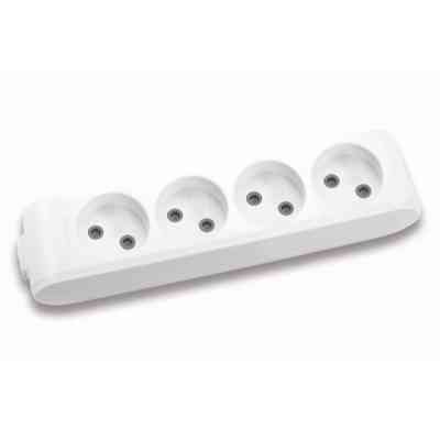 Колодка для подовжувача Panasonic X-tendia 4 гнізда grey (WLTB02402GR-UA) Вінниця