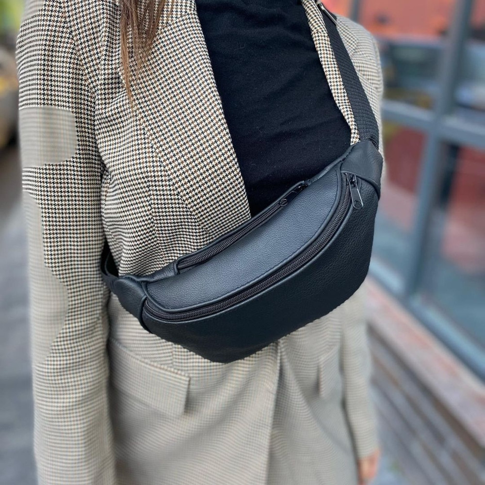 Вулична бананка, Бананка туристична, Сумка-бананка з додатковою кишенею Якісна чоловіча NR-79 Львів - фото 11