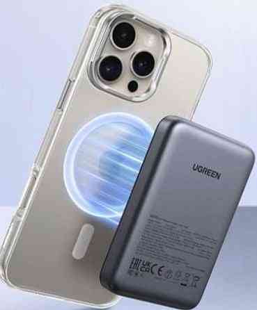 Беспроводной павербанк UGREEN 10000mAh 20W Black Киев