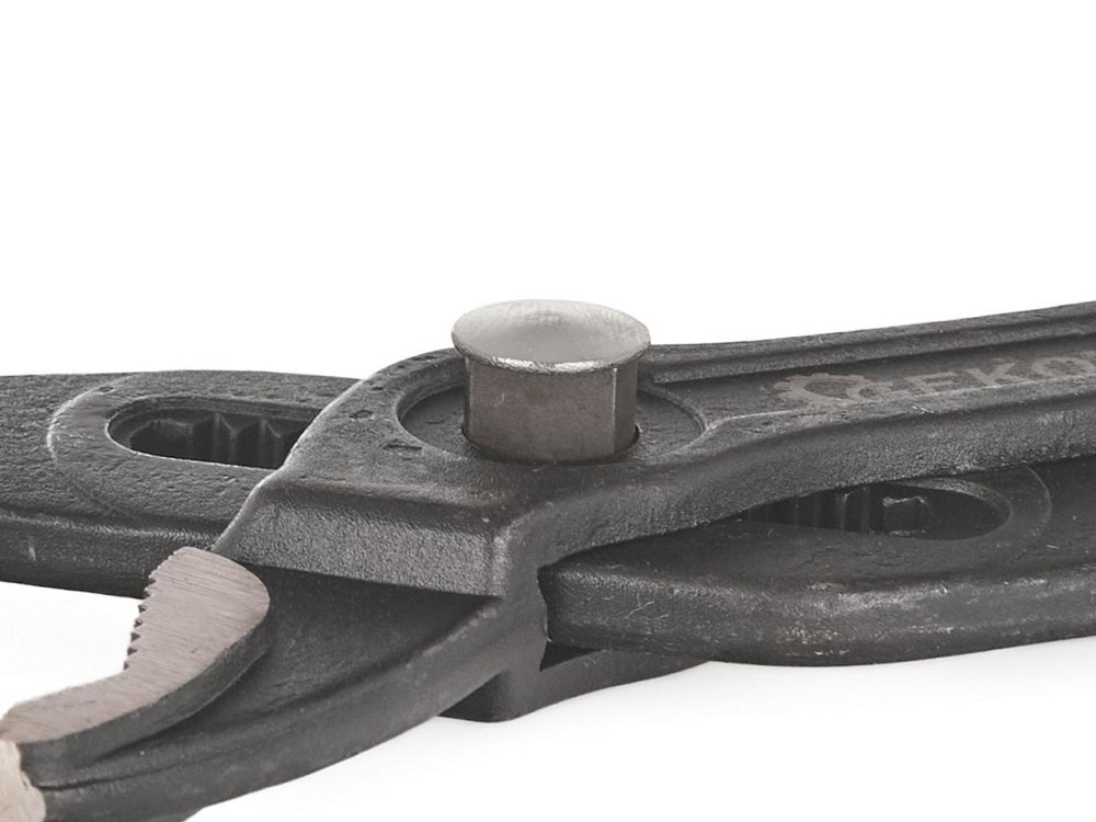 Кліщі трубні "GEKO" переставні з кнопкою-фіксатором 300 мм Київ - фото 2