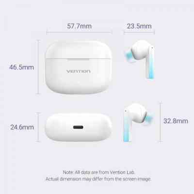 Наушники Vention Elf Earbuds E04 White (NBIW0) Винница