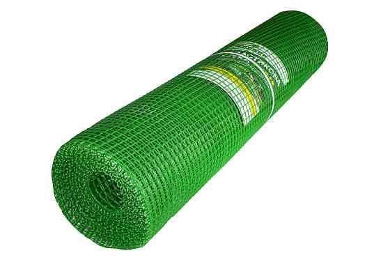 Сетка 13*13 пластмассовая 1.0х20 м (зеленая) квадрат Днепр